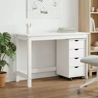 Rašomasis stalas su spintelėmis 2 vnt. Balta