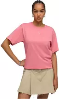 Puma Palaidinė Moterims Ess Relaxed Tee Rožinė 684971 25