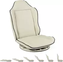 Promotions Sukama grindų žaidimų kėdė 60x56x77,5 cm smėlio spalvos