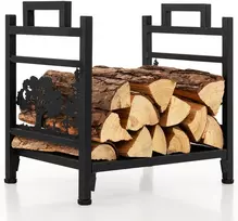 Promotions Malkų laikymo stovas su šoniniais rankenomis 45x33x44 cm juodas