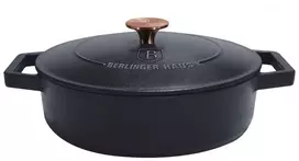 Berlinger Haus KETUS PUODAS 26 CM 2,6L INDUKCINĖS DUJOS MĖSOS KEPIMO TROŠINIMO MADA