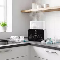 Sterilizatorius ir šildytuvas pieno vandens buteliams kūdikiams BW-Elite-02