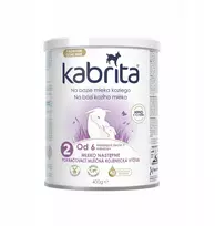 Milk Next 2 su HMO ožkos pieno pagrindu, 6-12m, 400g Kabrita