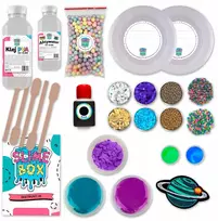 Slimebox GALAXY gleivių gamybos rinkinys | Slime Box | Geriausiai parduodama Slime Dovana