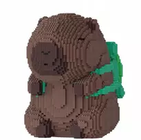 „Capybara“ statybinių blokelių rinkinys su vėžliuku „To Build“ 3620 vnt. MEGA