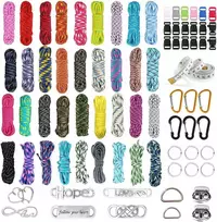 36 SPALVŲ PARACORD SIŪLIAI APRANKĖLIŲ SIUVIMO RINKINYS VAIKAMS