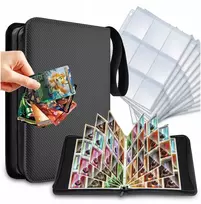 KORTELĖS ALBUMAS DIDELIŲJŲ BINDER KLASĖ 900 POKEMON FUTBOLO KORTELĖMS