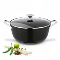 Emaliuotas ketaus PUODAS INDUKCINIS DIDELIS DUJOS Starke Pro Hanoi 5.6L 28cm