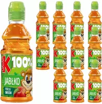 KUBUŚ 100% obuolių sulčių sultys vaikams 12x300ml