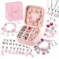 OKAMI „Charms Beads“ apyrankių gaminimo rinkinys vaikams „pasidaryk pats“ papuošalų rinkinys