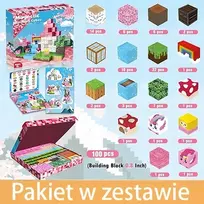 MAGNETINIAI KALULAI 100 vnt KUBAI Dizaino Dovana VAIKAMS