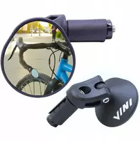 VINI MI15 dviračio veidrodėlis su mėlynu antirefleksiniu išgaubtu vairu