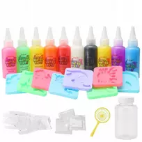 Kūrybingų vaikų edukacinis rinkinys „pasidaryk pats“ gelis „Magic Vanduo Figures Colors“.