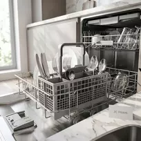 Prime BEKO SIEMENS WHIRLPOOL INDŲ PLOVIMO MAŠINĖS UNIVERSALUS STALIO ĮRANKŲ KREPŠELĖLIS, DIDELIOS TALPOS