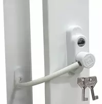 Penkid Įsitikinkite, kad jūsų langai yra gerai apsaugoti. Lango užraktas