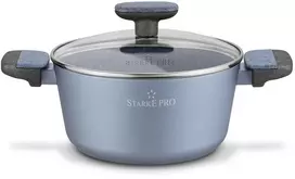 INDUKCINIS PUODAS Nelipnus DANGAS Starke Pro Double 2,65 l 20cm