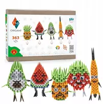 Alexander ORIGAMI 3D - Aleksandras - 5 vaisių rinkinys - 363 vnt. kūrybingas