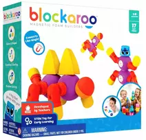 Clics toys MAGNETINIAI PUTO BLOKAI 301009 Blockaroo CRITTER VONIOS ŽAISLAI NEV