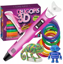 GALAXIA 3D RAŠIKLIŲ RINKINYS VAIKAMS PIEŠTI 3D SPAUSDINTUVAS + KASETĖS 260 METRU