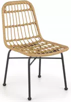 METALINĖ KĖDĖ SVETAINEI K401 RATTAN HALMAR