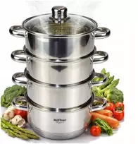 Hoffner STEAMER POT STEAMER 2 L POT INDUKCINIAI DUJINIAI