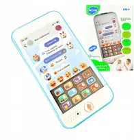 Hola Pirmasis interaktyvus telefonas vaikams, mokomasis išmanusis telefonas, 100 garsų