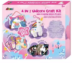 Kūrybinis rinkinys 4in1 „pasidaryk pats“ vienaragiai „Unicorns Avenir“.