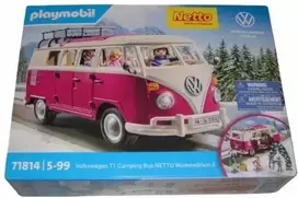 Playmobil Volkswagen VW T1 kemperis - EDEKA Winter Edition II 71814
