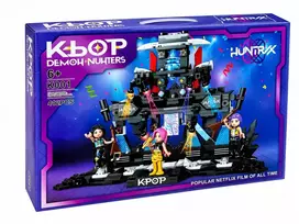 Kpop Demon Hunters blokai HUNTRIX STAGE BLOCKS 412 EL