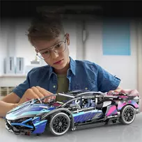 Plytų rinkinys Sportinių automobilių kaladėlės statyti Lamborghini 700 vnt.