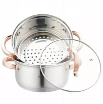 GARINIS PUODAS STEAMER 3 EL 18CM KLAUSBERG INDUKCIJA