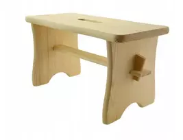 RYCZKA medinė taburetė, maitinimo kėdutė, KITCHEN STAND taburetė FSC 100%