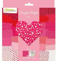 ORIGAMI MEILĖS POPIERIUS 20X20CM 70G