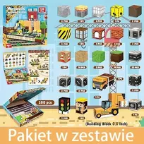 MAGNETINIAI KALULAI 100 vnt KUBAI Dizaino Dovana VAIKAMS