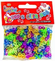 Loom Twister apyrankių kabliukai, 300 vnt