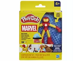 PLAY-DOH Marvel Iron Man žaisti tešlą su G31065X0 paleidimo priemone