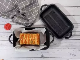 Ketaus gili kepimo skarda 2in1, skirta kepti orkaitėje su dangčiu 3,5 l grilis