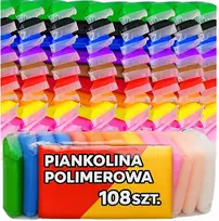 Przydasie.pl KONDINĖS MOLIS, PUTOLAS, POLIMERINIS MOLIS, 36 SPALVOS, 108 vnt. DIDELIS