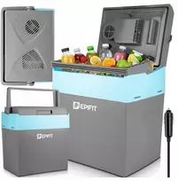 Epifit AUTOMOBILINIS Šaldytuvas 30L NEŠIOJAMAS AUSINIMO ŠILDYMAS 12V/230V