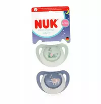 NUK SOOTHING PACIFICATION 2 PECES 6-18M FIRST CHOICE HIPPOTA/KOALA OP.