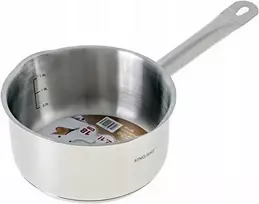 King Hoff SAUGUS NERŪDijantis PLIENAS 18 cm 2,1 l Puodas SU Snapeliu Indukcinis puodas