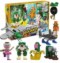 BRAINROT TUNG TUNG TUNG SAHUR PLYTŲ FIGŪLŲ RINKINYS IŠ 8 608EL