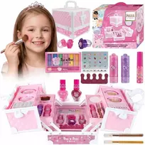 Para Toys KOSMETIKOS DĖŽUTĖ MAKIAŽAS IR NAGŲ RINKINYS PaRa Žaislai MERGAITĖMS