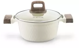 INDUKCINIS PUODAS su KERAMINE danga Kremas Konighoffer Rosti 20cm 2L
