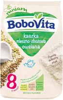 BOBOVITA Pieno ir grūdų avižų košė 8 m+ 230g, 2026 11 27