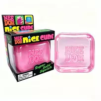 Schylling NeeDoh Nice Cube | Antistresinis „squishy“ žaislas, „Squishy Toy“ ledo kubelių jutikliai