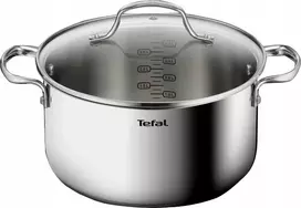 Puodas su dangteliu TEFAL Infinite 24cm 5,4L INDUKCIJA nerūdijantis plienas H8164675