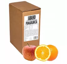 Sadvit Obuolių-apelsinų sultys 100% iš obuolių ir apelsinų 5L natūralios šeimos 5kg