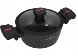 ZWIEGER Raudonas LINE Puodas 18 cm