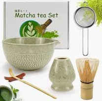 DĖL MATCHA RINKINIMO 6 Vnt. ŠLETĖS DUBENIS DUBENIS ŠAUKŠTAS PRIEDAI DOVANA